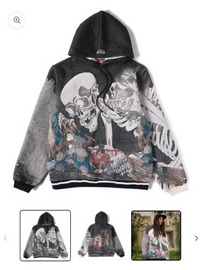 Veryrare Gashadokuro hoodie Sz M